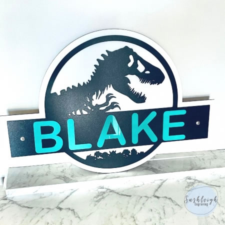 Jurassic Park Personalised Decor