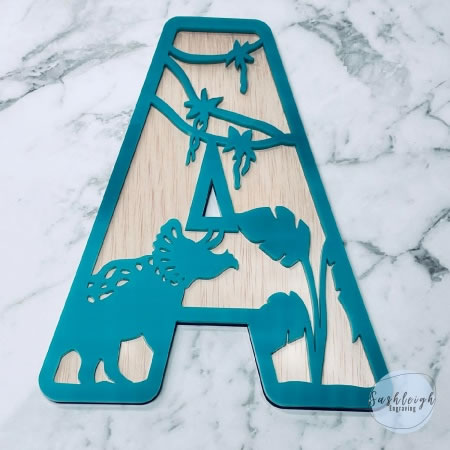 Themed Letters - Dinosaur