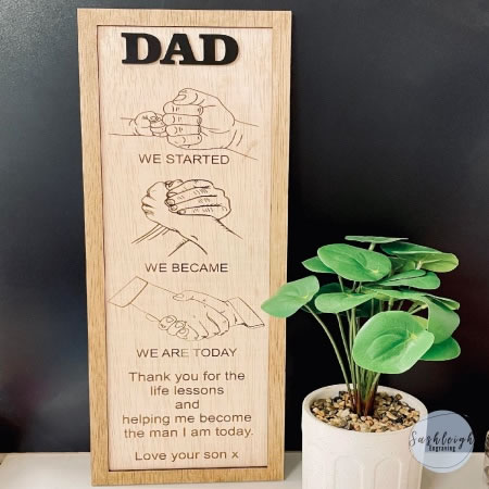 Fathers Day Gift - From Son to Father