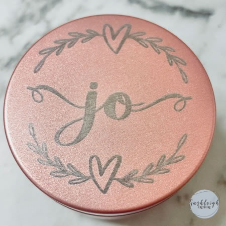 Engraved Container