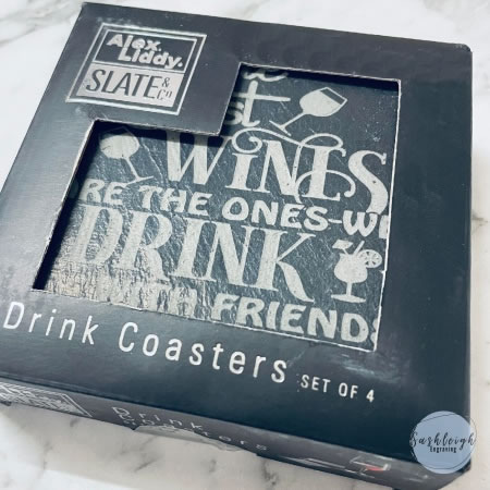 Slate Coasters - Friends