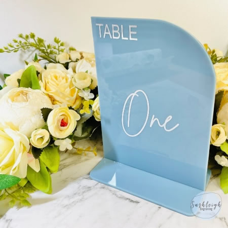 Table Numbers