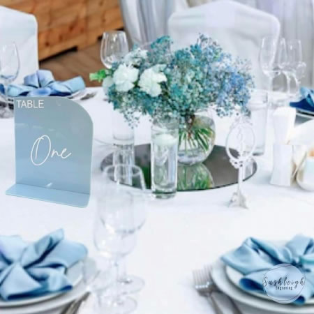 Table Numbers