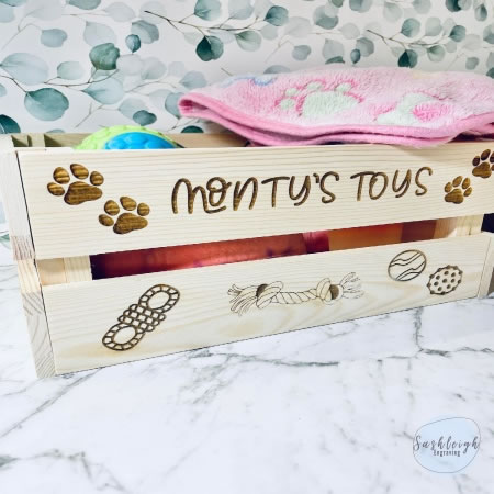 Pet Toy Box/Crate