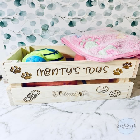 Pet Toy Box/Crate