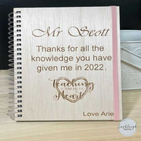 Notebook - Teacher Thank You