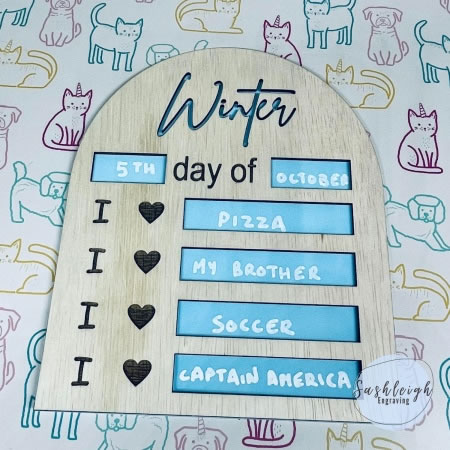 First Day Last Day I Love Boards
