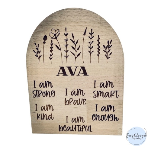 Affirmation Plaque