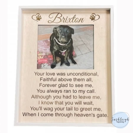 Memorial Pet Frame -