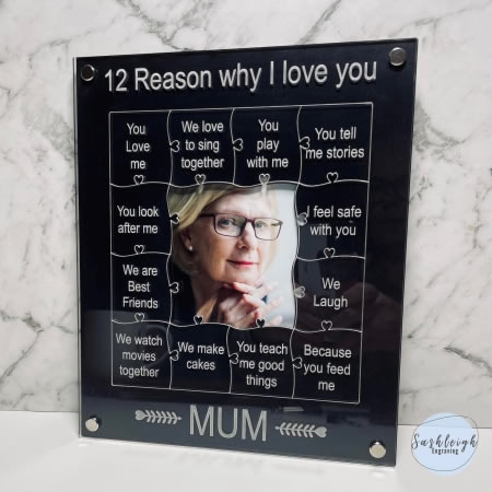 Reasons why I Love You Picture Frame - Mum Dad