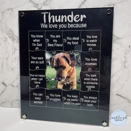 Pet Puzzle Photo Frame