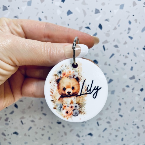 Personalised Keyring - Animals