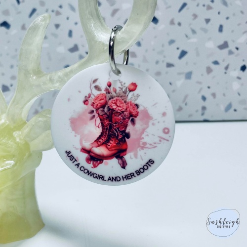 Vintage Boots Keyring