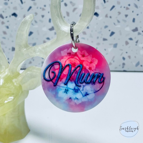 Mum Keyring