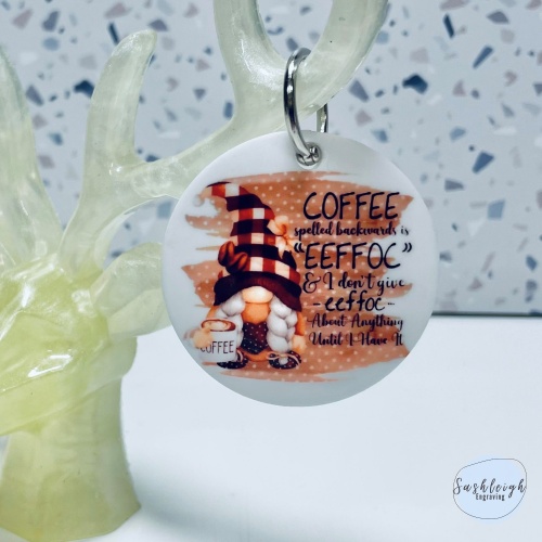 Coffee Keyring