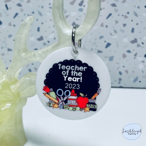 Teacher of the Year Keyring