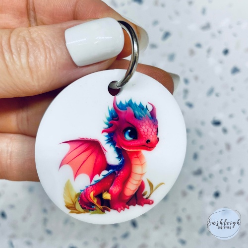 Dragon Keyring