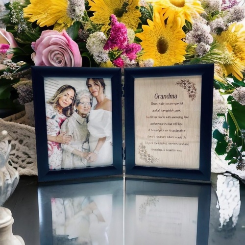 Grandma - Double Sided Photo Frame