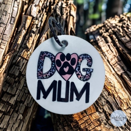 Dog Mum Keyring