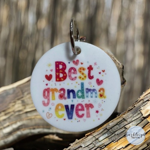 Best Grandma Ever Keyring