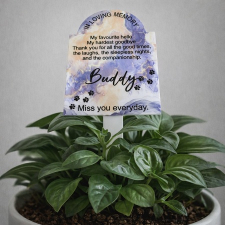 Pet Memorial Stake