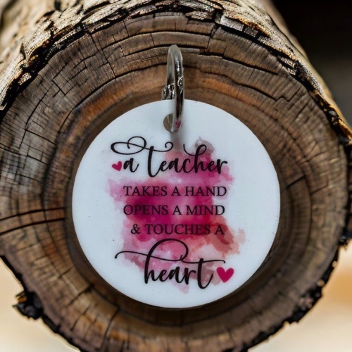 Teacher Keyring