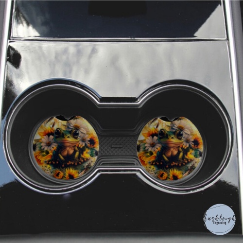 Frog Car Coasters