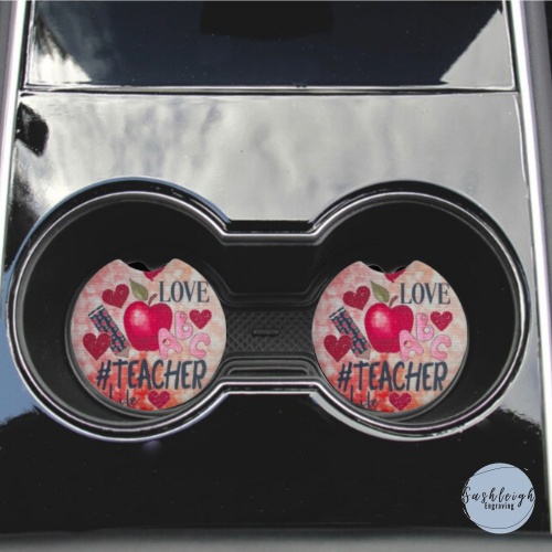 Teacher Gift Car Coasters