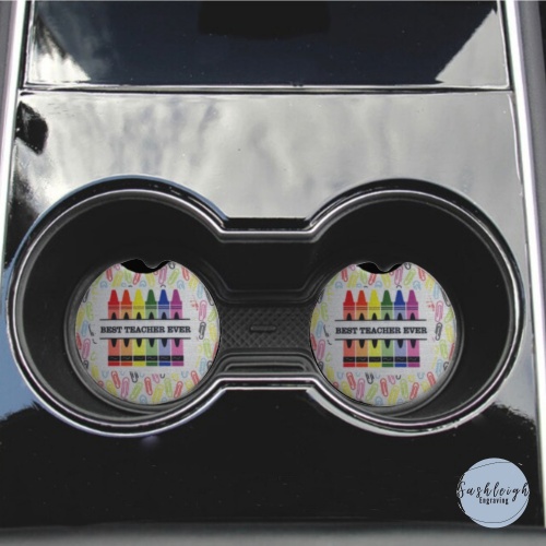 Teacher Gift Car Coasters