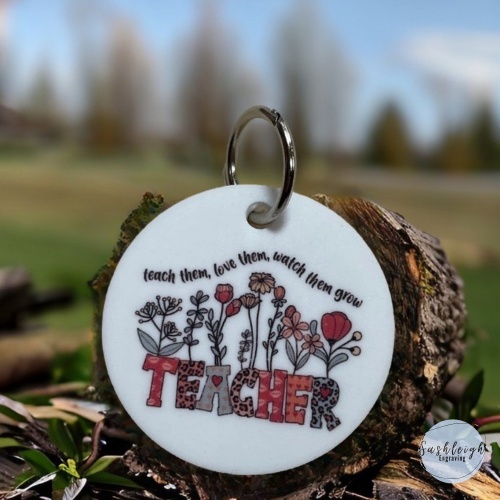 Teacher Gift Pack - Car Coasters and Keyring