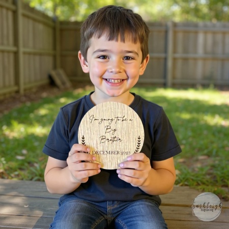 Baby Announcement - Im going to be a Big Brother/Sister