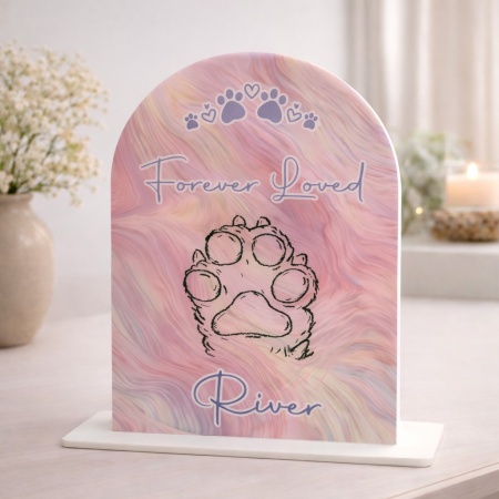 Memorial Pet Plaque - Custom Made