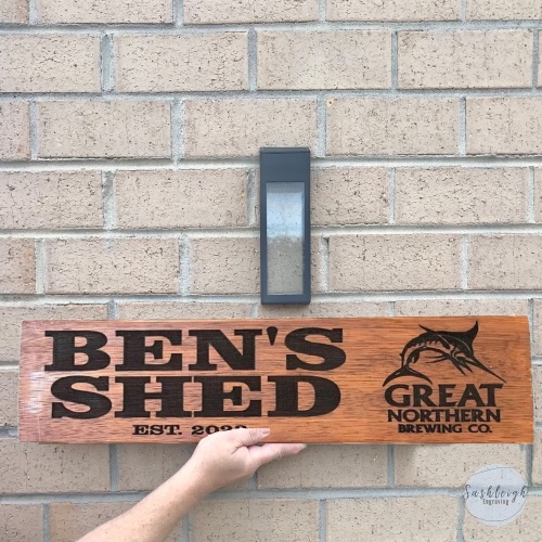 Shed Sign Personalised