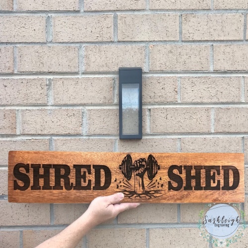 Shed Sign - Gym