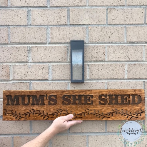 Shed Sign - Mums She Shed