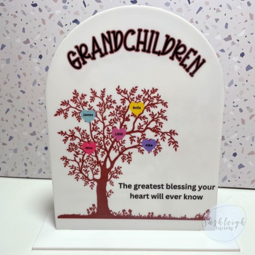 Grandchildren Personalised Plaque