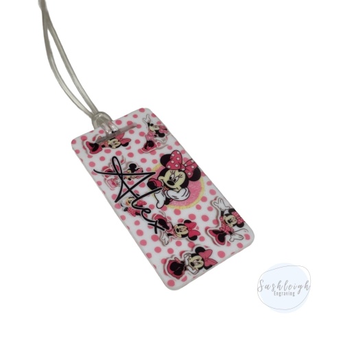 Mouse Luggage Tag