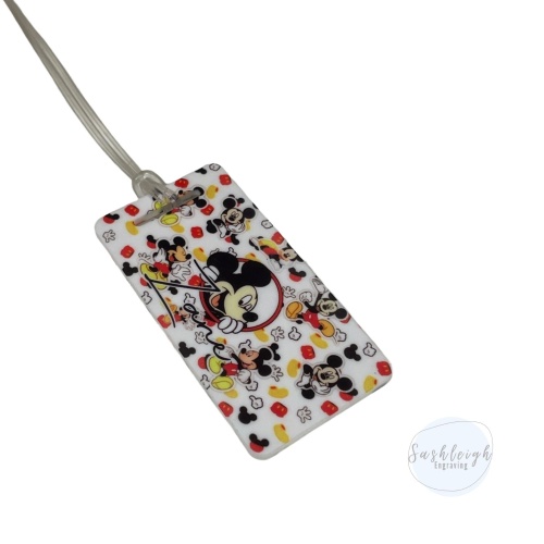 Mouse Luggage Tag