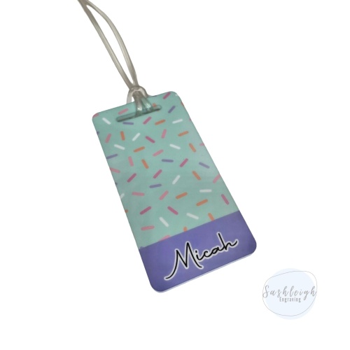 Sprinkles Luggage Tag