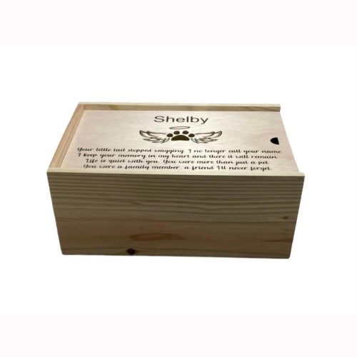 Pet Memorial Keepsake Box