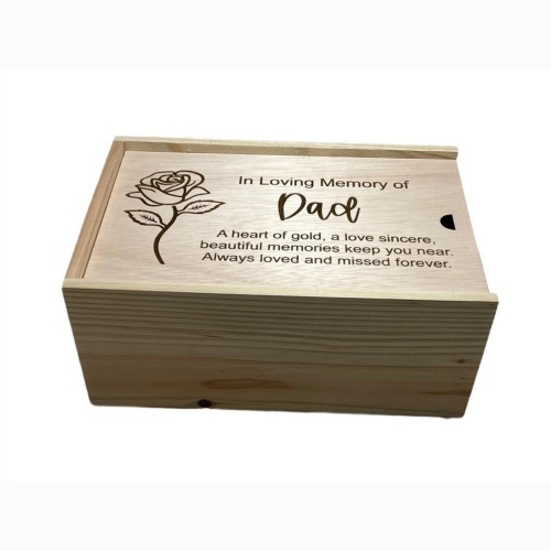 In Loving Memory Keepsake Box