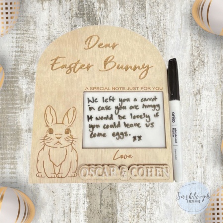 Special Note to Easter Bunny
