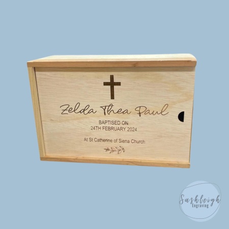 Baptism Keepsake Box - Personalised