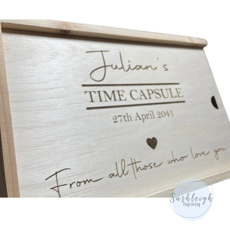 Time Capsule Keepsake Box