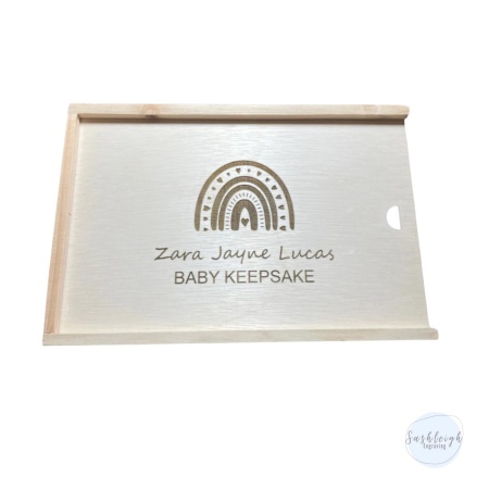 Baby Keepsake Box - Rainbow