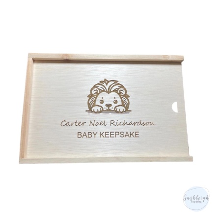 Baby Keepsake Box - Lion