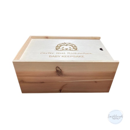 Baby Keepsake Box - Lion