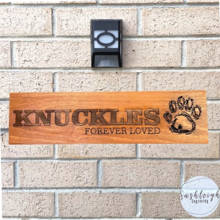 Pet Memorial Sign
