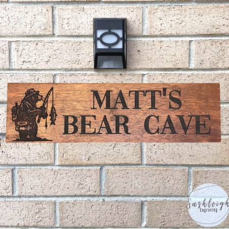 Personalised Bear Sign