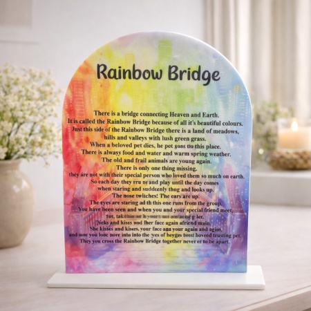 Rainbow Bridge Plaque